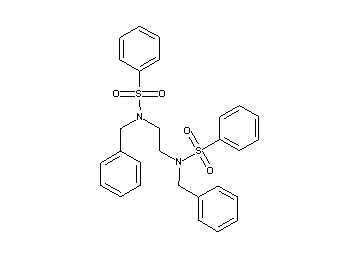 N,N'-1,2-ethanediylbis(N-benzylbenzenesulfonamide)
