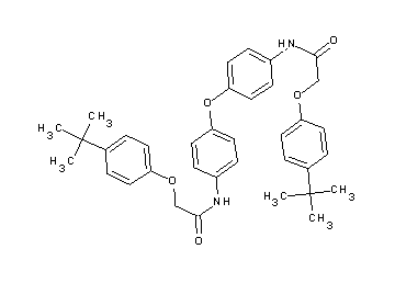 N,N'-[oxybis(4,1-phenylene)]bis[2-(4-tert-butylphenoxy)acetamide]