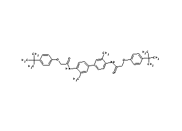 N,N'-(3,3'-dimethyl-4,4'-biphenyldiyl)bis[2-(4-tert-butylphenoxy)acetamide]