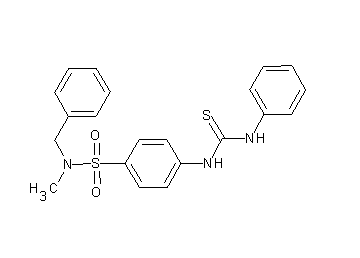 4-[(anilinocarbonothioyl)amino]-N-benzyl-N-methylbenzenesulfonamide
