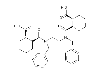 2,2'-{1,2-ethanediylbis[(benzylimino)carbonyl]}dicyclohexanecarboxylic acid