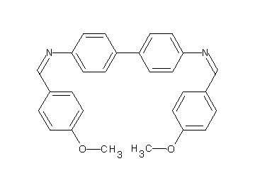 N,N'-bis(4-methoxybenzylidene)-4,4'-biphenyldiamine