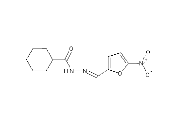 N'-[(5-nitro-2-furyl)methylene]cyclohexanecarbohydrazide