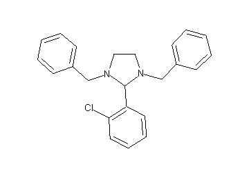 1,3-dibenzyl-2-(2-chlorophenyl)imidazolidine
