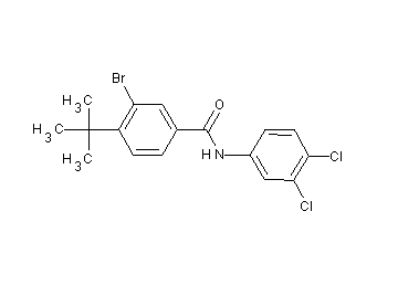 3-bromo-4-tert-butyl-N-(3,4-dichlorophenyl)benzamide