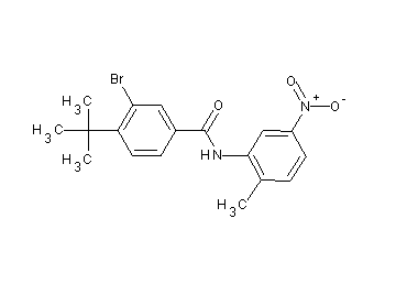 3-bromo-4-tert-butyl-N-(2-methyl-5-nitrophenyl)benzamide