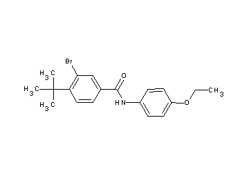 3-bromo-4-tert-butyl-N-(4-ethoxyphenyl)benzamide