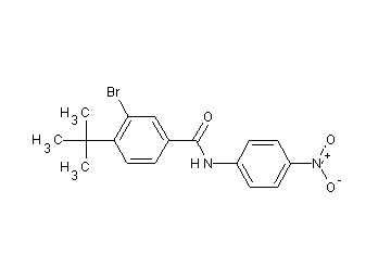 3-bromo-4-tert-butyl-N-(4-nitrophenyl)benzamide
