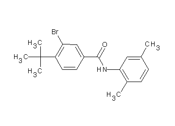 3-bromo-4-tert-butyl-N-(2,5-dimethylphenyl)benzamide