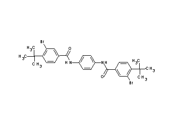 N,N'-1,4-phenylenebis(3-bromo-4-tert-butylbenzamide)
