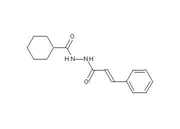 N'-cinnamoylcyclohexanecarbohydrazide