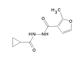 N'-(cyclopropylcarbonyl)-2-methyl-3-furohydrazide