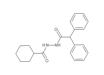 N'-(2,2-diphenylacetyl)cyclohexanecarbohydrazide