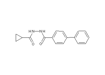 N'-(cyclopropylcarbonyl)-4-biphenylcarbohydrazide