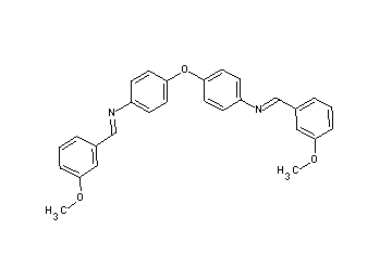 (3-methoxybenzylidene)(4-{4-[(3-methoxybenzylidene)amino]phenoxy}phenyl)amine
