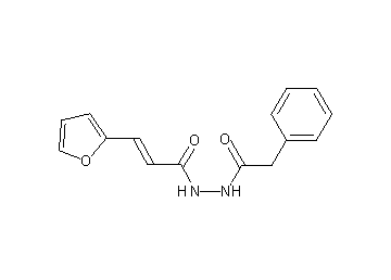 3-(2-furyl)-N'-(phenylacetyl)acrylohydrazide