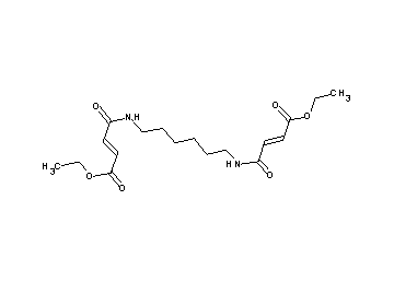 diethyl 4,4'-[1,6-hexanediyldi(imino)]bis(4-oxo-2-butenoate)