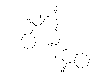 N'1,N'5-bis(cyclohexylcarbonyl)pentanedihydrazide