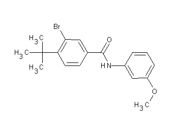 3-bromo-4-tert-butyl-N-(3-methoxyphenyl)benzamide