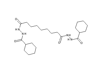N'1,N'9-bis(cyclohexylcarbonyl)nonanedihydrazide