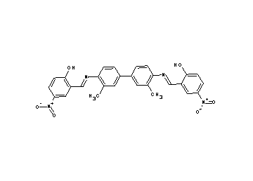 2,2'-[(3,3'-dimethyl-4,4'-biphenyldiyl)bis(nitrilomethylylidene)]bis(4-nitrophenol)