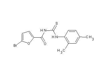 5-bromo-N-{[(2,4-dimethylphenyl)amino]carbonothioyl}-2-furamide
