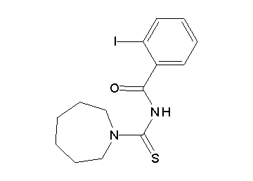 N-(1-azepanylcarbonothioyl)-2-iodobenzamide