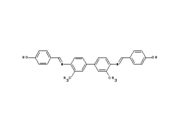 4,4'-[(3,3'-dimethyl-4,4'-biphenyldiyl)bis(nitrilomethylylidene)]diphenol