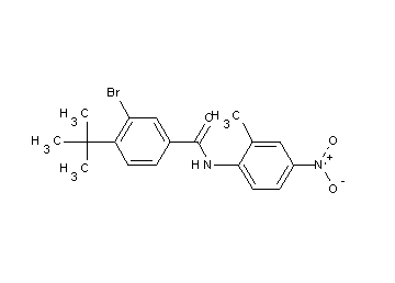 3-bromo-4-tert-butyl-N-(2-methyl-4-nitrophenyl)benzamide - Click Image to Close