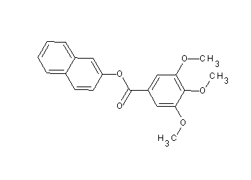 2-naphthyl 3,4,5-trimethoxybenzoate