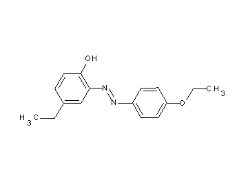 2-[(4-ethoxyphenyl)diazenyl]-4-ethylphenol