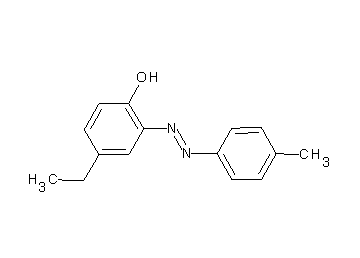 4-ethyl-2-[(4-methylphenyl)diazenyl]phenol