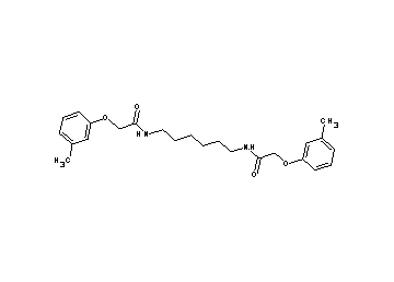 N,N'-1,6-hexanediylbis[2-(3-methylphenoxy)acetamide]
