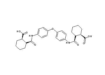 2,2'-[oxybis(4,1-phenyleneiminocarbonyl)]dicyclohexanecarboxylic acid