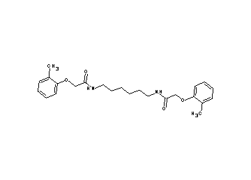 N,N'-1,6-hexanediylbis[2-(2-methylphenoxy)acetamide]