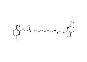 N,N'-1,6-hexanediylbis[2-(2,5-dimethylphenoxy)acetamide]