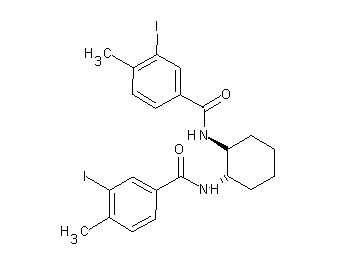 N,N'-1,2-cyclohexanediylbis(3-iodo-4-methylbenzamide)