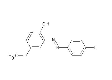 4-ethyl-2-[(4-iodophenyl)diazenyl]phenol