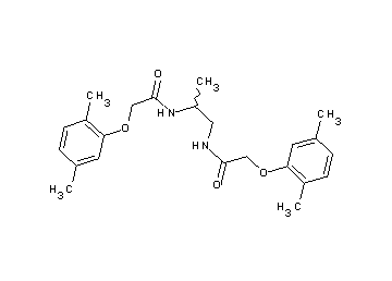 N,N'-1,2-propanediylbis[2-(2,5-dimethylphenoxy)acetamide]