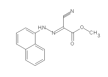 methyl cyano(1-naphthylhydrazono)acetate