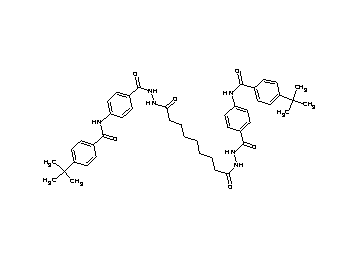 N,N'-[(1,9-dioxo-1,9-nonanediyl)bis(2,1-hydrazinediylcarbonyl-4,1-phenylene)]bis(4-tert-butylbenzamide)