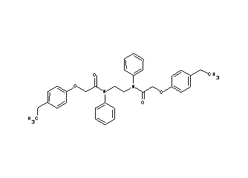 N,N'-1,2-ethanediylbis[2-(4-ethylphenoxy)-N-phenylacetamide]