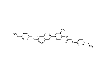 N,N'-(3,3'-dimethyl-4,4'-biphenyldiyl)bis[2-(4-ethylphenoxy)acetamide]