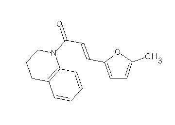 1-[3-(5-methyl-2-furyl)acryloyl]-1,2,3,4-tetrahydroquinoline