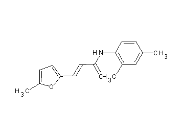 N-(2,4-dimethylphenyl)-3-(5-methyl-2-furyl)acrylamide