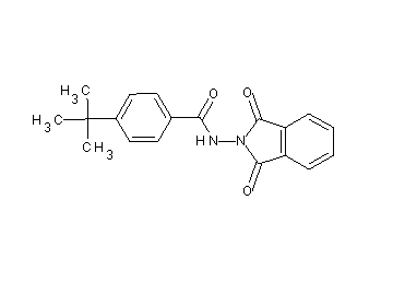 4-tert-butyl-N-(1,3-dioxo-1,3-dihydro-2H-isoindol-2-yl)benzamide