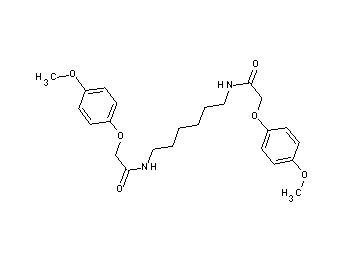 N,N'-1,6-hexanediylbis[2-(4-methoxyphenoxy)acetamide]