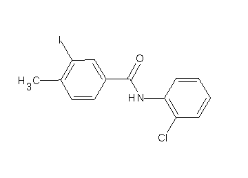 N-(2-chlorophenyl)-3-iodo-4-methylbenzamide