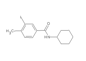 N-cyclohexyl-3-iodo-4-methylbenzamide