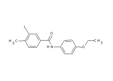 N-(4-ethoxyphenyl)-3-iodo-4-methylbenzamide